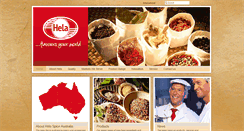 Desktop Screenshot of hela.com.au